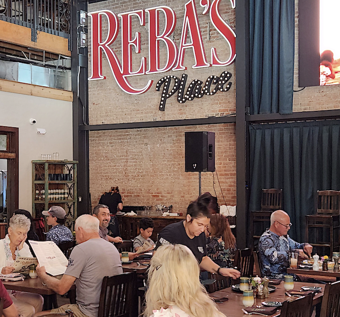 Reba's Place in Atoka in one of the most popular restaurants in Choctaw Nation.